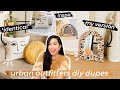 URBAN OUTFITTER DIY DUPES FOR WAY LESS! | AMAZING Terrazzo Arch Mirror, Yarn Embroidery Throw Pillow