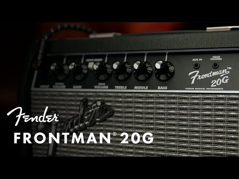 Exploring The Fender Frontman 20G | Fender Amplifiers | Fender