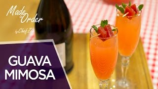 Guava Juice Mimosas | Brunch Cocktails | Made To Order | Chef Zee Cooks