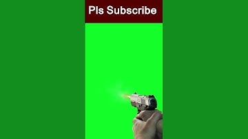 Thumbnail of Green Screen Fire bullet l Pls  Support us by Subscribing this channel