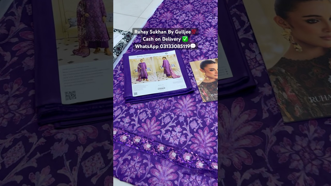 Ruhay Sukhan By Gulljee | Gulljee New Collection 2025 