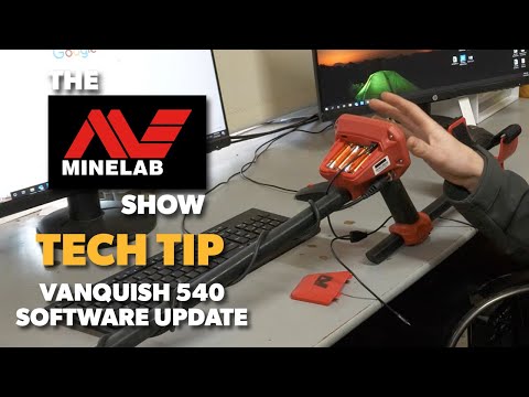 How to Update the Minelab VANQUISH 540 Metal Detector