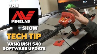 How to Update the Minelab VANQUISH 540 Metal Detector screenshot 4