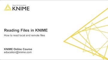 Reading Files in KNIME