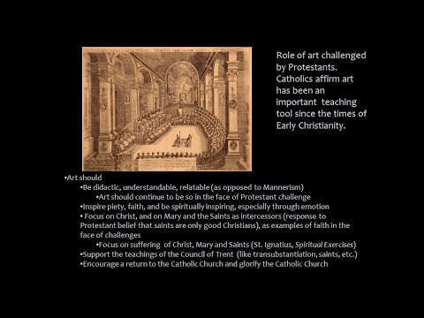 Video: Ano ang Counter Reformation at ano ang papel na ginagampanan ng sining ng relihiyon dito?