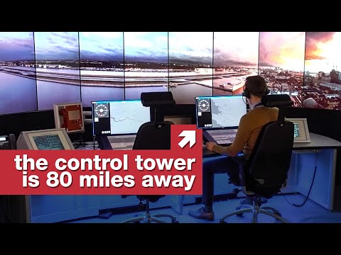 Remote controlling an entire airport