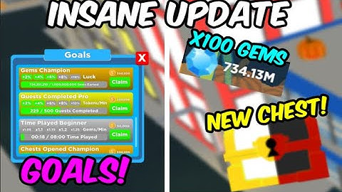 NEW INSANE UPDATE IN SUPER POWER FIGHTING SIMULATOR! NEW GOALS! GEM MULTIPLIER! AND MORE! (Roblox)