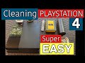 Cleaning a PS4 - Full Tutorial: Fan, Power Supply, Heatsink - Fix a Loud  and Dirty Fan