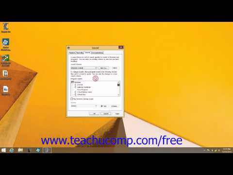 Windows 8.1 Tutorial Audio Adjustment Microsoft Training Lesson 4.6