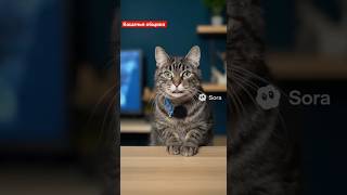 Кошачья община задержала крысу котенкофила  #коты  #юмор #sora2 #ai #funny #животные