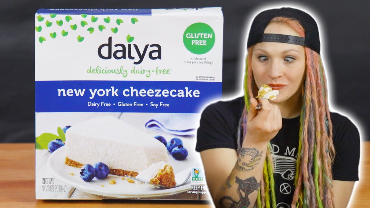 Is Vegan Cheesecake Any Good Daiya New York Cheezecake Review Youtube
