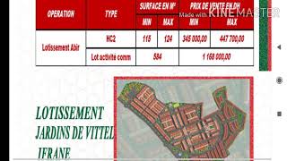 عروض العمران جهة فاس مكناس إفران 08/2020 catalogue promotion région Fès Meknès Ifrane