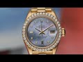 Phigora  ladies rolex datejust 69138  diamond dial