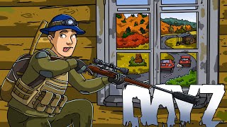 Такого снайпера вы ещё не видели Dayz ! Горе антирейдеры Dayz !