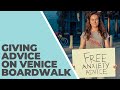 FREE ANXIETY ADVICE AT VENICE BEACH