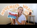 November reading wrap-up! | New 5 star reads 💫