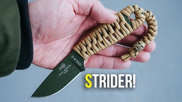 Esee Izula 360 Strider Knife Paracord Handle Wrap w/ Beaded Lanyard | TUTORIAL