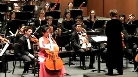 Sifei Wen, violoncello, Tchaikovsky, Rococo Variations,Part 2