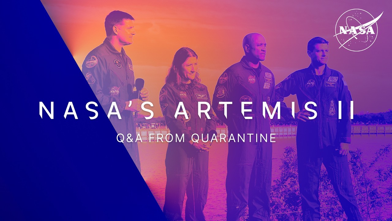 NASA's Artemis II Q&A from Quarantine | 53:49 | NASA | 12.8M subscribers | 20,828 views | March 29 2026