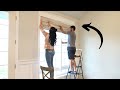 DIY Living Room Makeover Ideas | Roman Shades Installation  | Window Treatment Ideas
