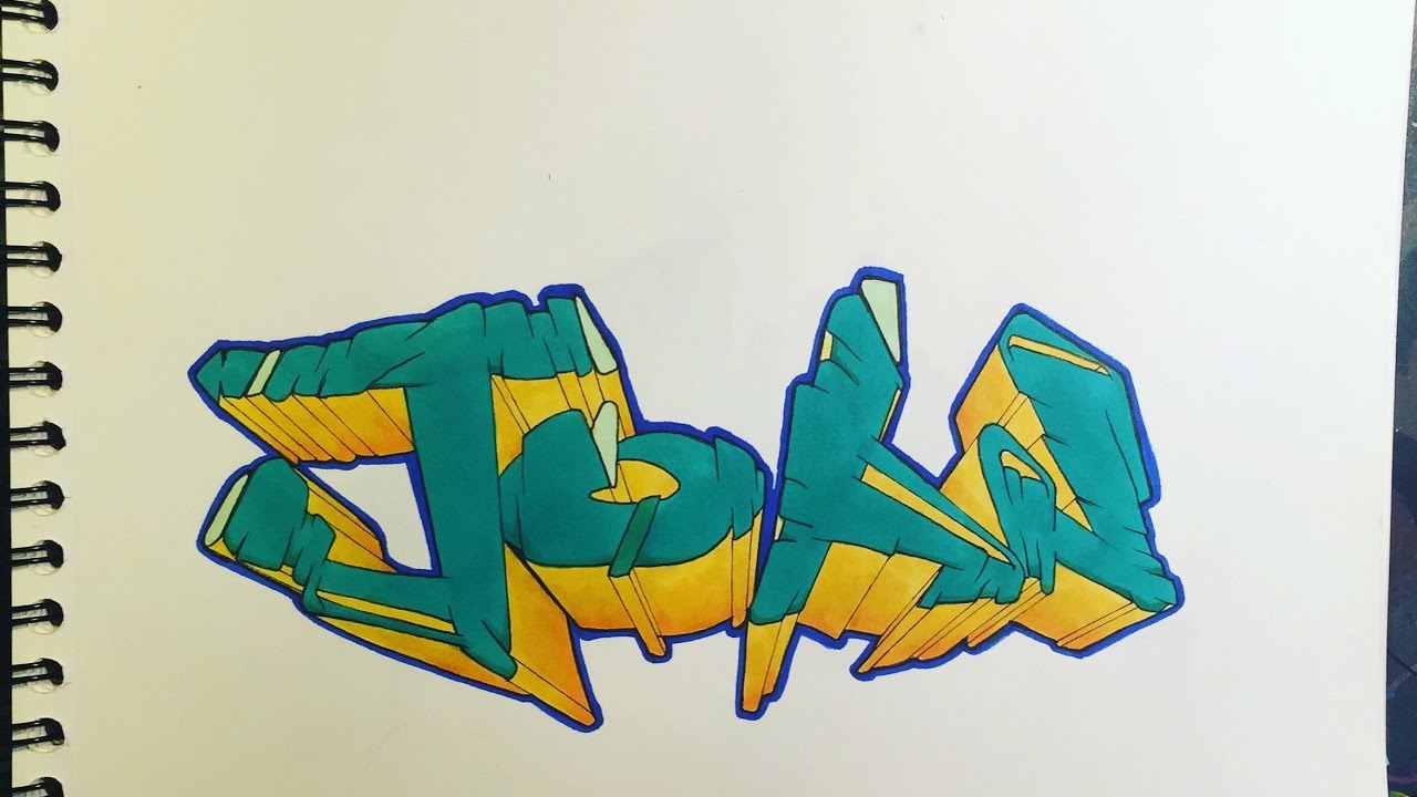 Graffiti Nombres: John (Promarker, Stylefile, Edding) ll BELLOSO