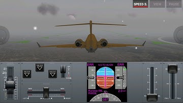 Airline Commander - Licence test- Sensor Failure #airlinecommander #crj900