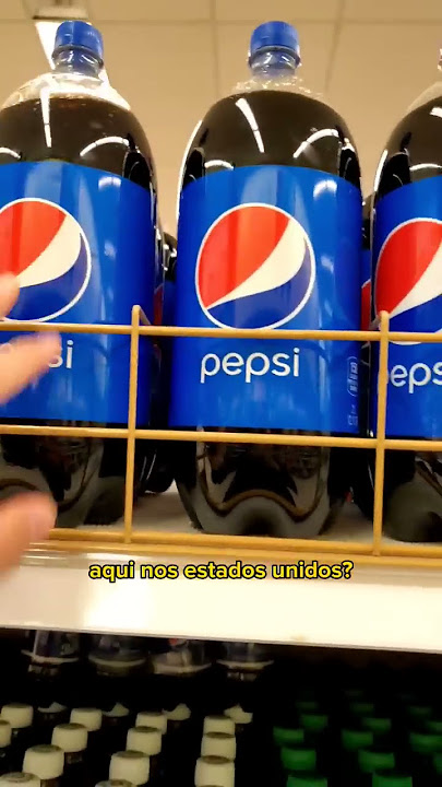 É MUITO BARATO UMA GARRAFA DE PEPSI NOS ESTADOS UNIDOS (EUA)