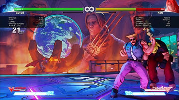 Guile Season 2 Sonic Boom Combos