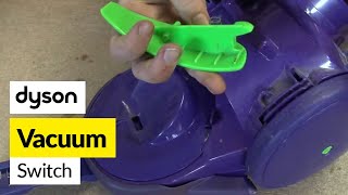 Smag venom gødning How to replace the Dyson switches on a Dyson DC05 vacuum cleaner - YouTube