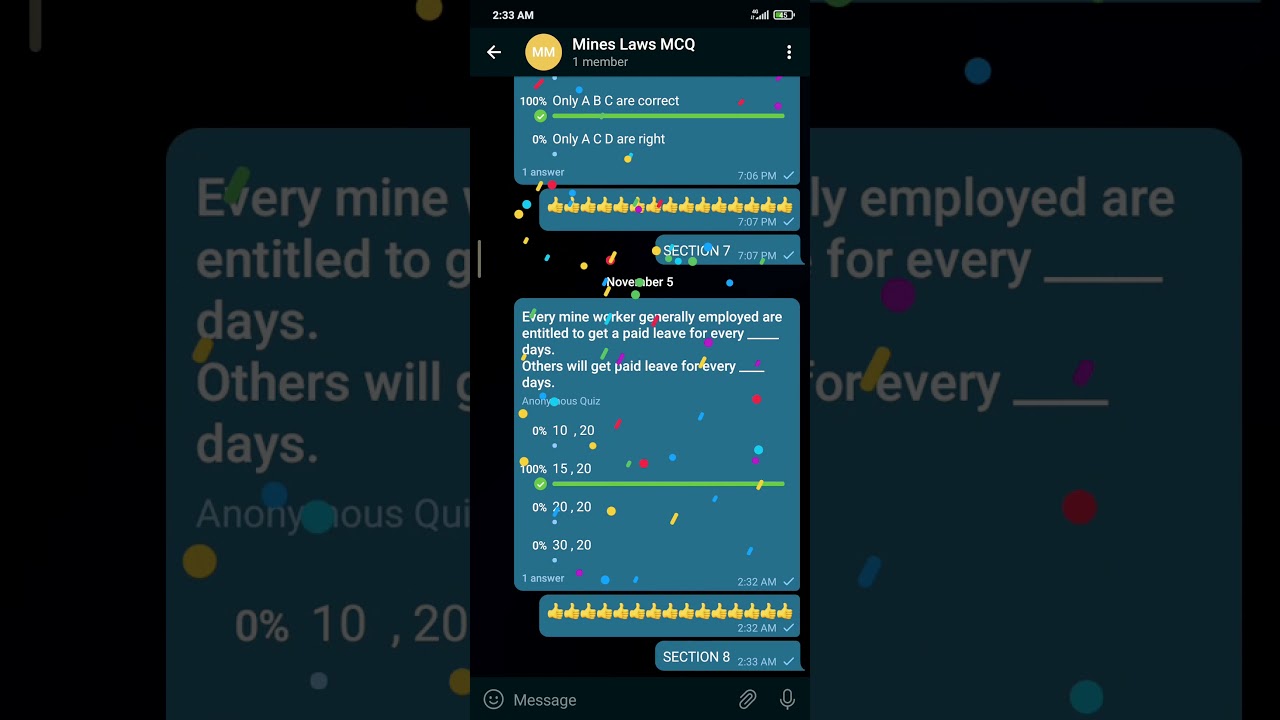 section 8 mines and mineral rules 1955