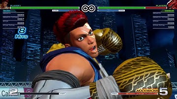 THE KING OF FIGHTERS XIV Demo Ver. Nelson 16 hits combo