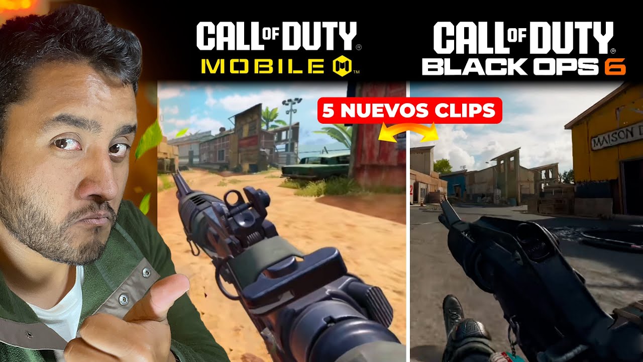 Comparación de Movement: COD Mobile vs Black Ops 6 | 5 Nuevos clips de ...