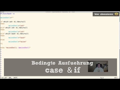 Unix Shellscripting #3