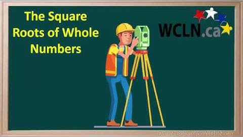 WCLN - Math - square roots