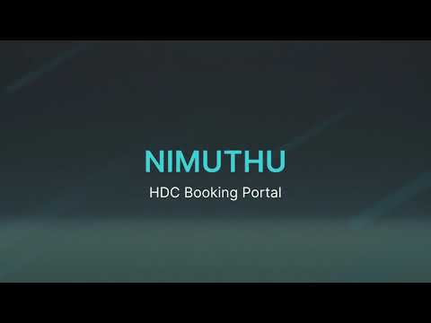 Introducing Nimuthu booking portal