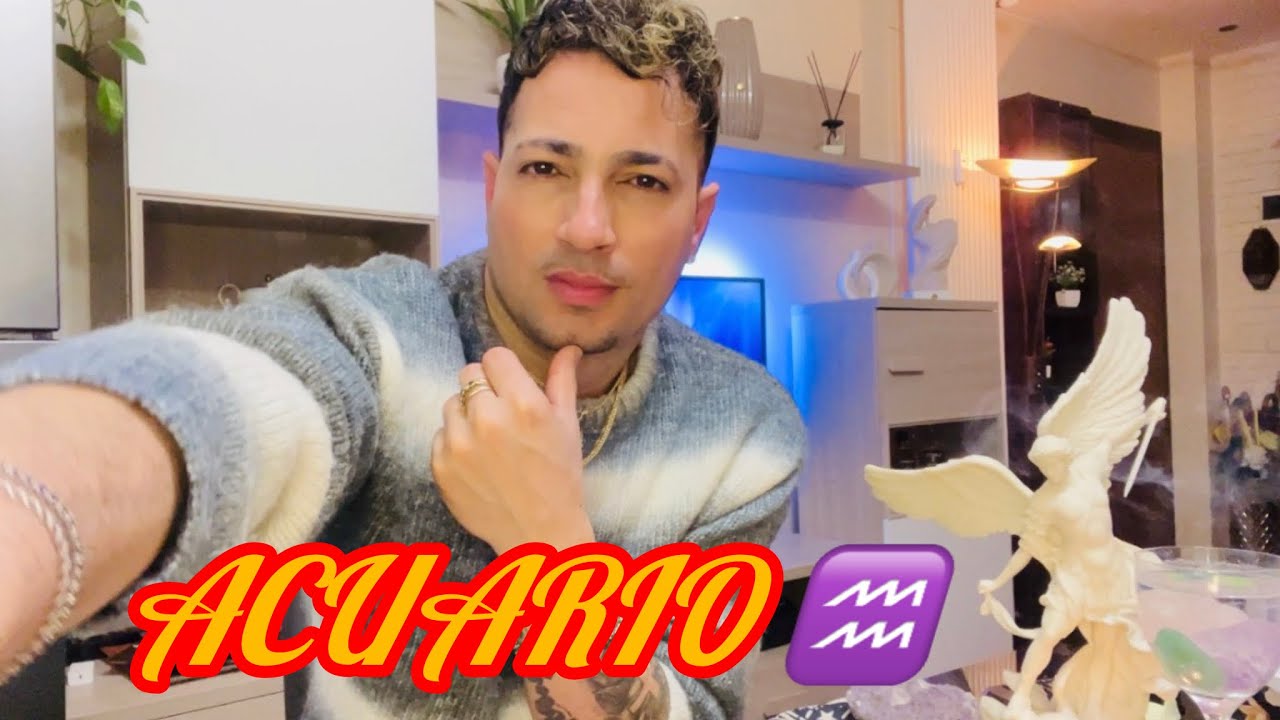 ACUARIO ♒️ WAO 😀TU VIDA DARÁ UN CAMBIO MUY POSITIVO! NO TE PREOCUPES ...