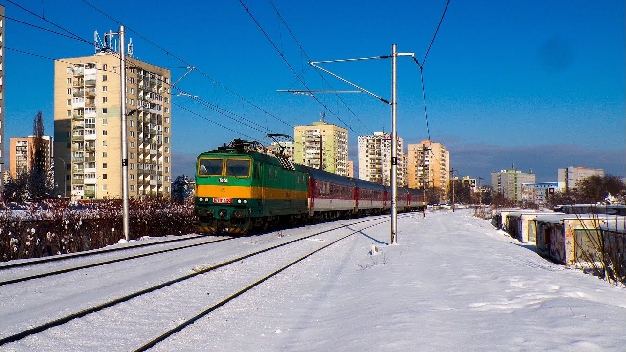 Vlaky Košice predmestie. (3.1.2025)