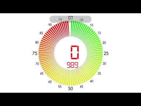 100 Seconds Countdown (My V3) in G Major