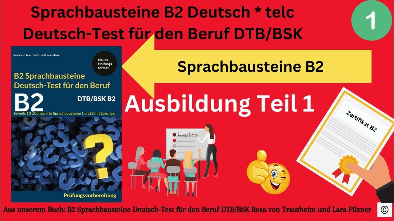 Telc Prüfungstraining Deutsch-test Für Den Beruf B2 Lösungen www.youtube.com
