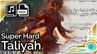 Taliyah login theme ('Challenger' ver.) - League of Legends (Synthesia Piano Tutorial) chords