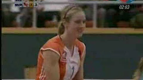 Eczacibasi - Murcia 5.12.07 Nancy Metcalf backrow ...