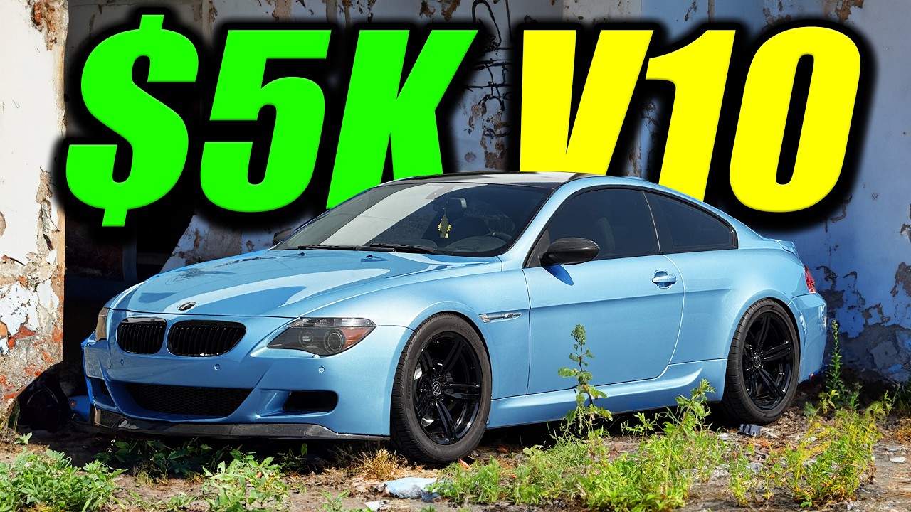 Bringing My Cheap V10 Supercar BMW Back To Life! - YouTube