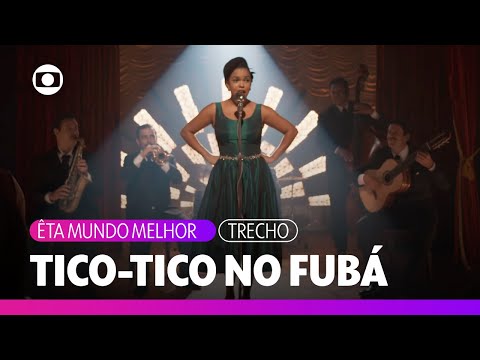Tamires deixa Dita cantar no dancing e ela agrada a todos com sua voz | Êta Mundo Melhor | TV Globo