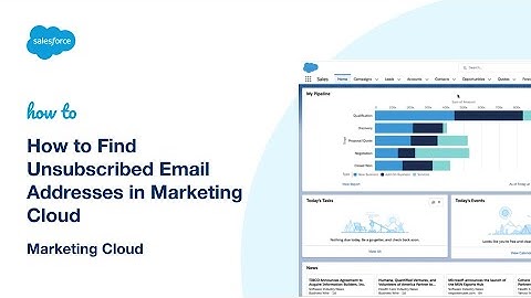 How to Find Unsubscribed Email Addresses in Marketing Cloud | Salesforce Marketing