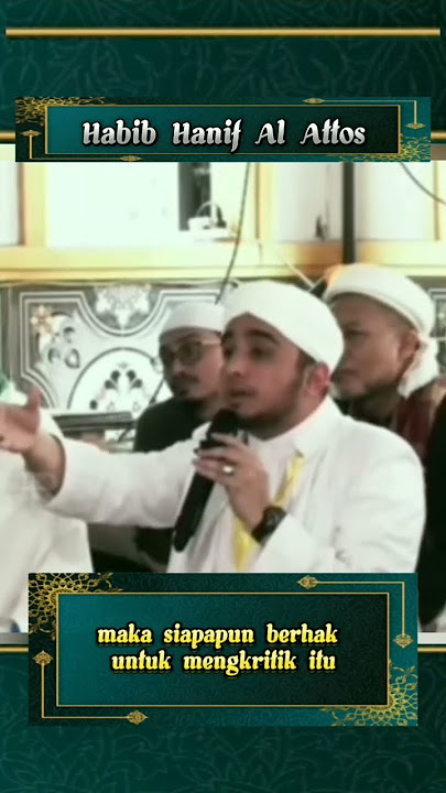 Habib Hanif : apa Kyai Imad berani kesana tapi gak berani kesini