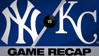 52519 Voit Homers In Yanks 7-3 Win Over Royals
