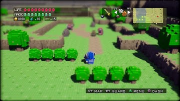 3D Dot Game Heroes Playthrough Part 10: Anchor Rod - No Commentary