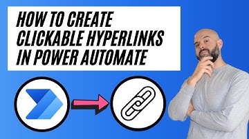 How To Add A Hyperlink In A Power Automate Workflow
