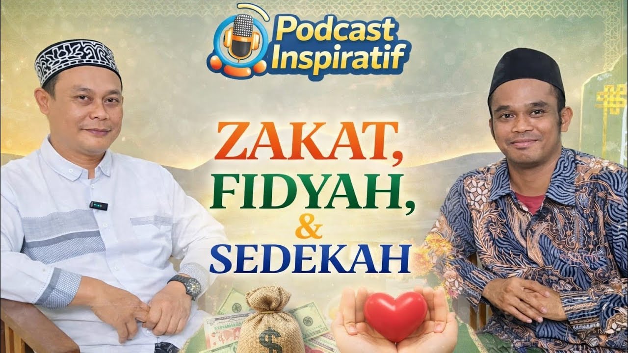 Zakat, Fidyah, & Sedekah || Podcast Inspiratif Kahasri #podcast 