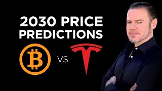 Bitcoin vs Tesla: Price projections out to 2030 + # to be a millionaire